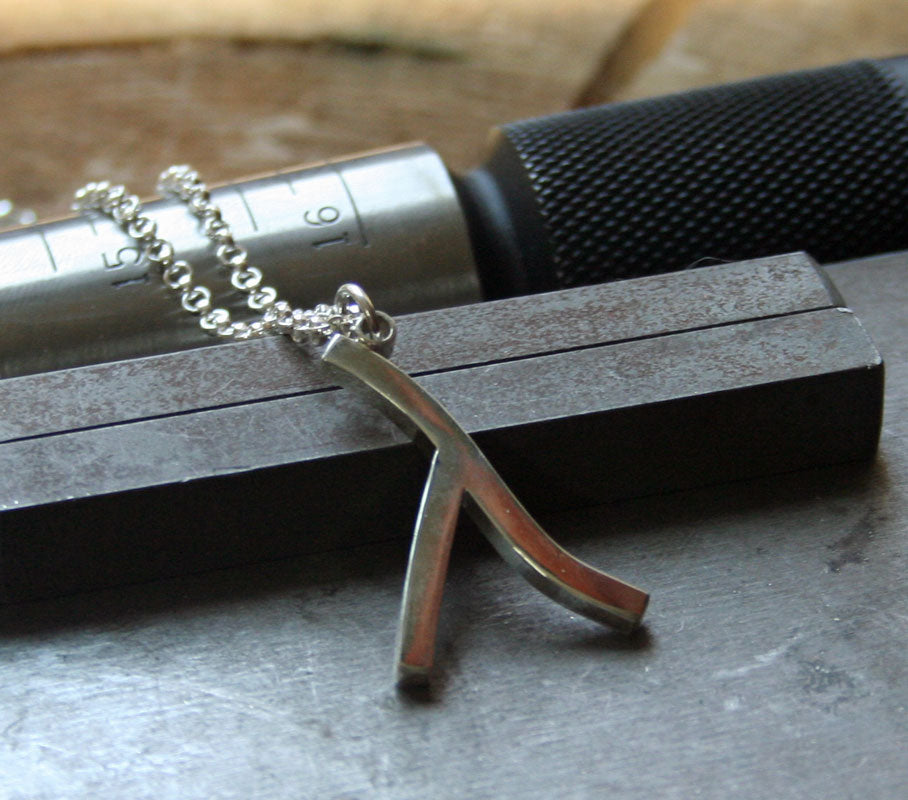 Lambda Necklace, Sterling Silver, Gay Pride, Lesbian Necklace, LGBT, Equality, Gift for Him, Gift for Her